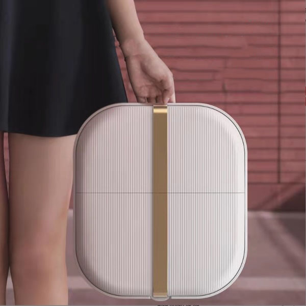 Bồn massage ngâm chân gấp gọn con lăn xoay tự động công nghệ Hàn Quốc Folding Foot Bath