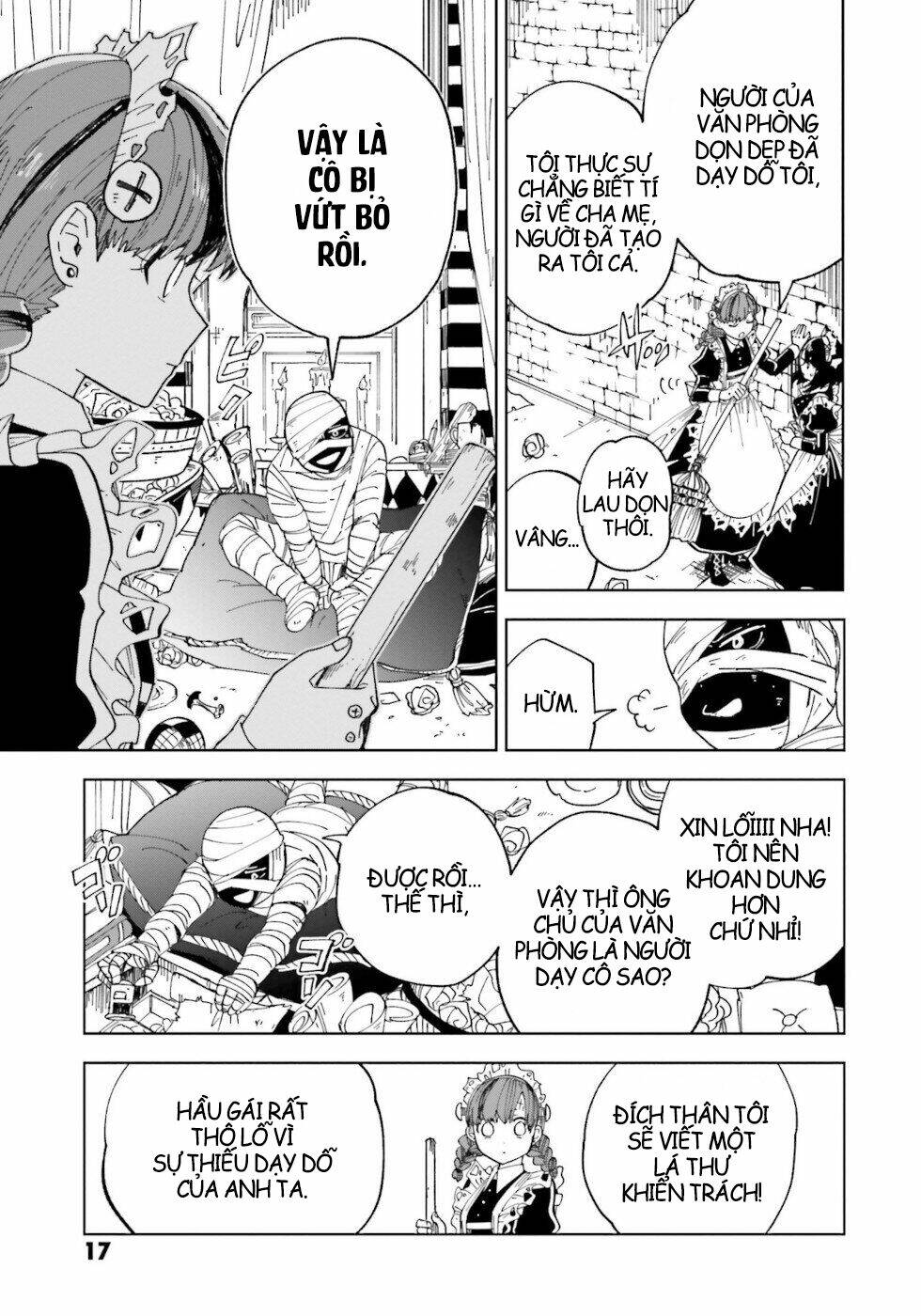 kaibutsu maid no kareinaru oshigoto chapter 9 16