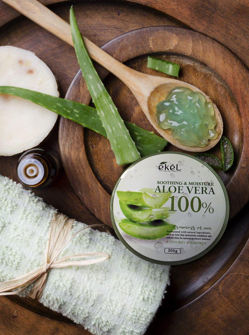 Gel Dưỡng Da Đa Năng Tinh Chất Nha Đam Ekel- Ekel Aloe Vera Soothing Gel 100%