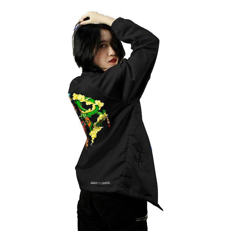 Áo khoác dù tứ linh IBG -