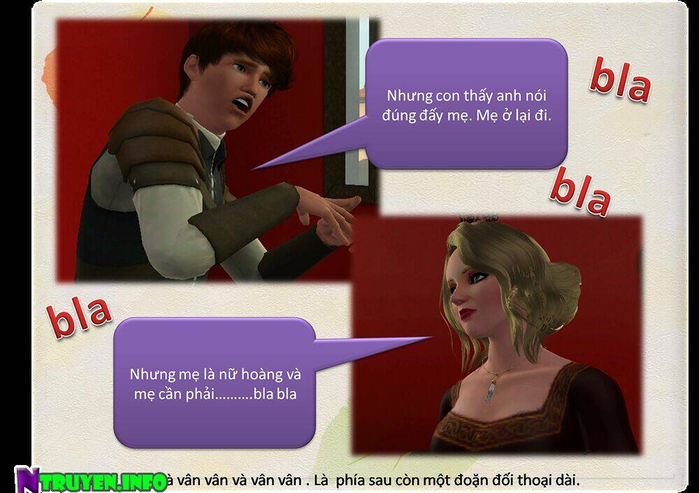 truyện sims - hoàng tử ơi ngươi ở đâu! chapter 5 10
