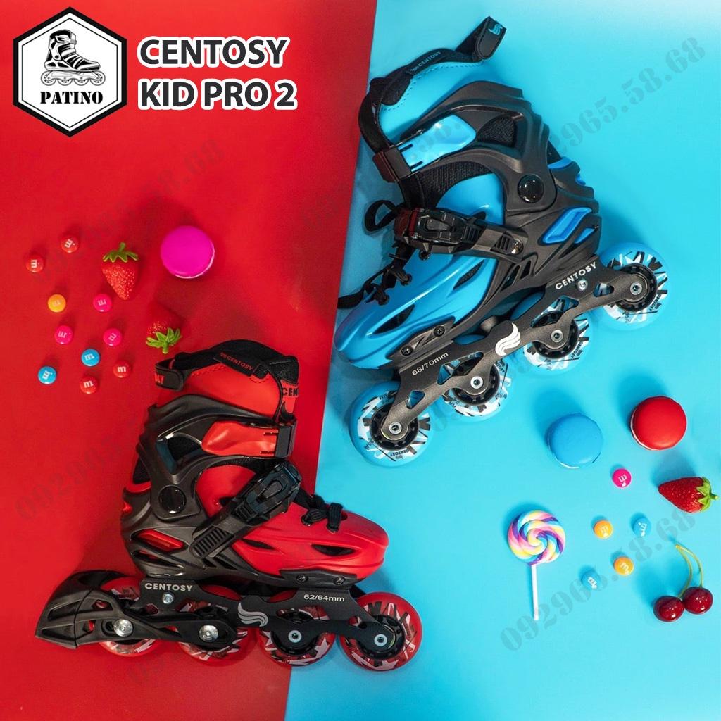 Giày patin trẻ em Centosy Kid Pro 2 có chức năng khóa bánh giá tốt