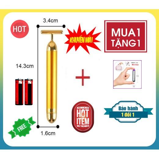 (Mua 1 Tặng 1) Máy Mát Xa Rung Cầm Tay Mát Xa Mát Mạnh Pin Sạc 102 Cao Cấp 12 Chế Độ (Hàng Mới Có Sẵn 100%) FMA1060