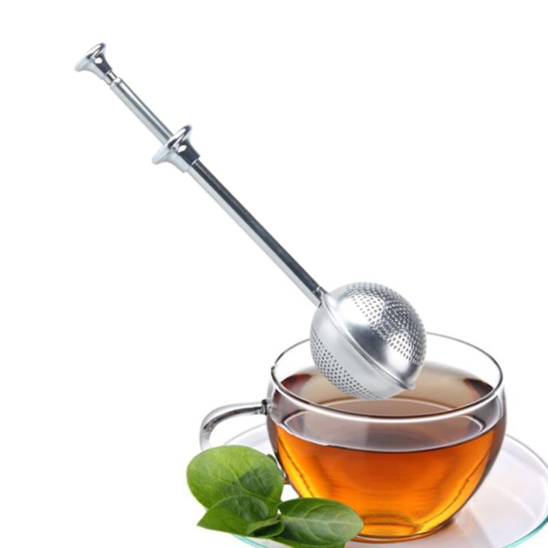 Dụng Cụ Lọc Trà Hình Quả Cầu Bằng Thép Không Gỉ