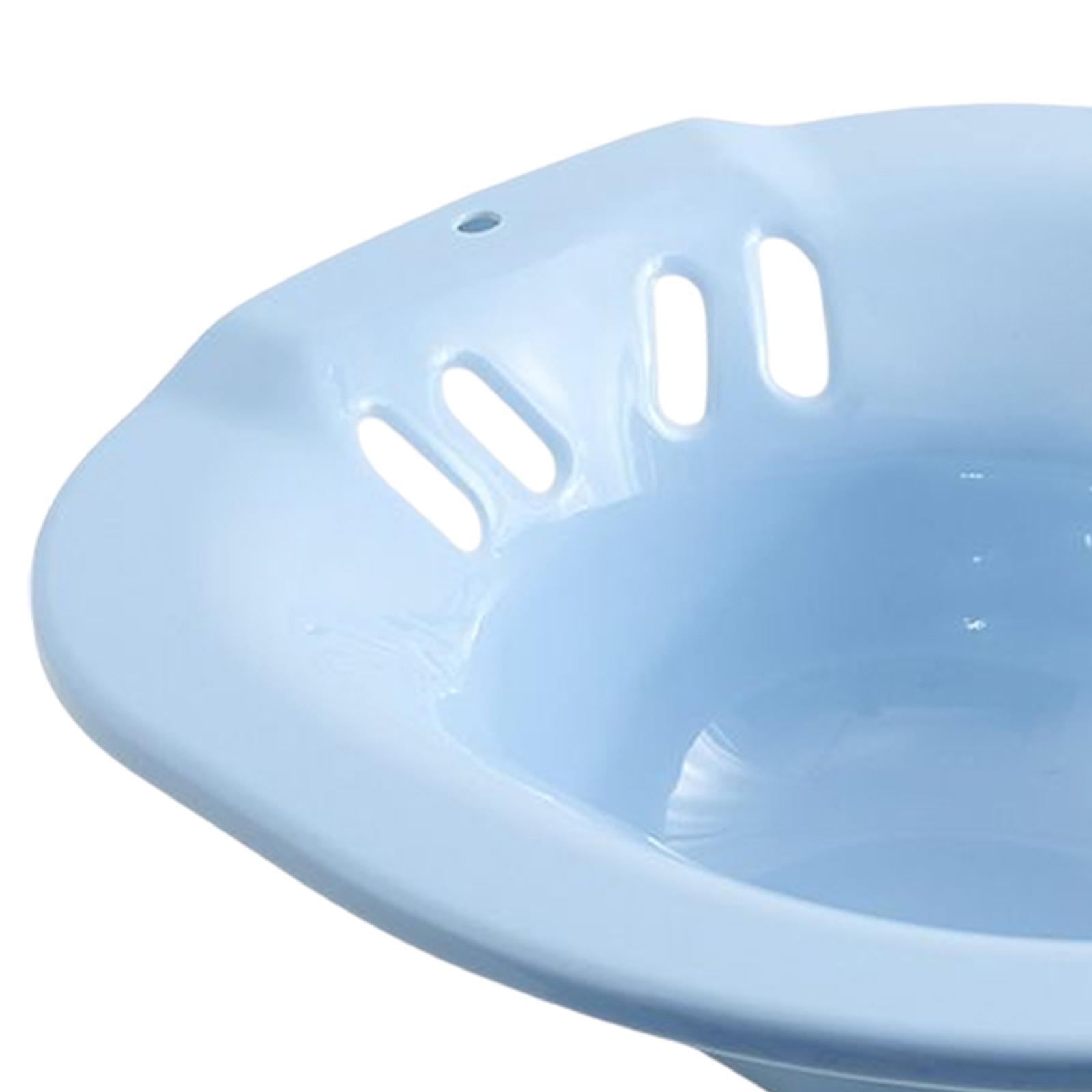 Toilet Bidet Steam Seat Bidet Basin Drain Holes for Women Home Use Travel