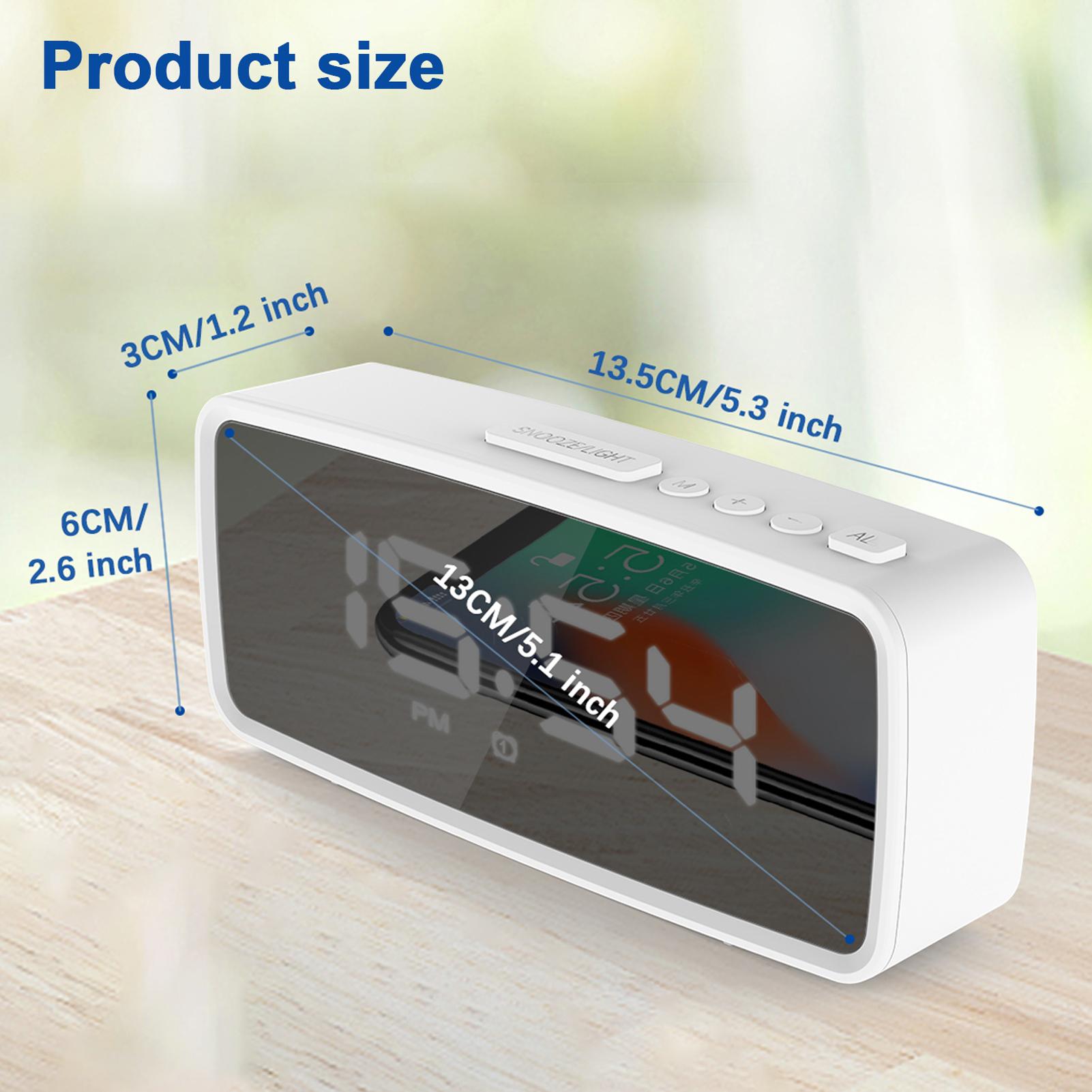 Đồng hồ báo thức điện 2 trong 1