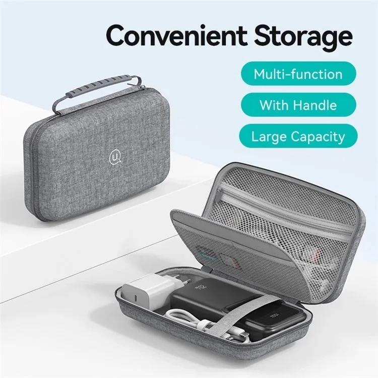 Túi đựng phụ kiện điện thoại chống sốc chống nước có quai USams Portable Storage Bag ZB290 _  Hàng chính hãng