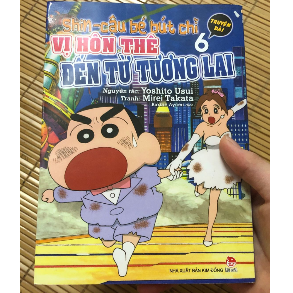 Shin - Cậu Bé Bút Chì Truyện Dài Tập 6: Vị Hôn Thê Đến Từ Tương Lai