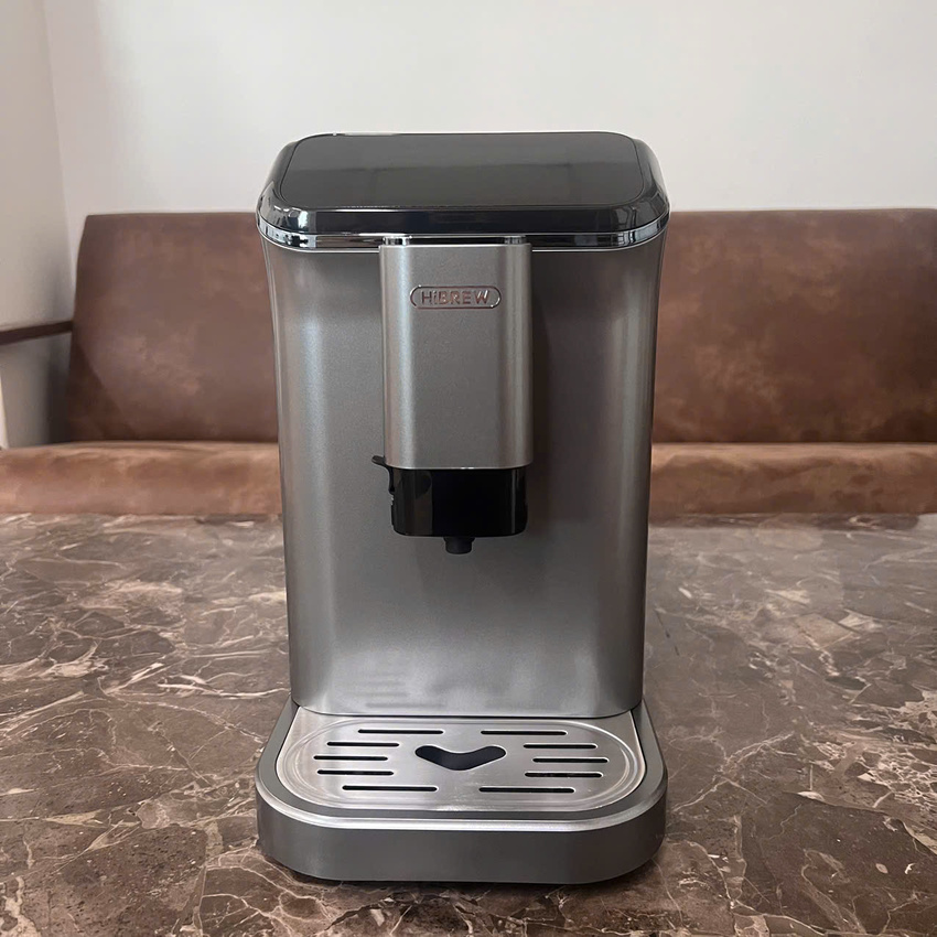 Máy pha cà phê tự động chuyên nghiệp, dùng cho quán cà phê, nhà hàng và khách sạn HiBREW H16 - Hàng Nhập Khẩu