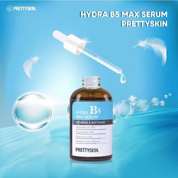 Serum B5 Pretty Skin Hydra Max Tinh Chất Phục Hồi Và Dưỡng Trắng Da 50ml