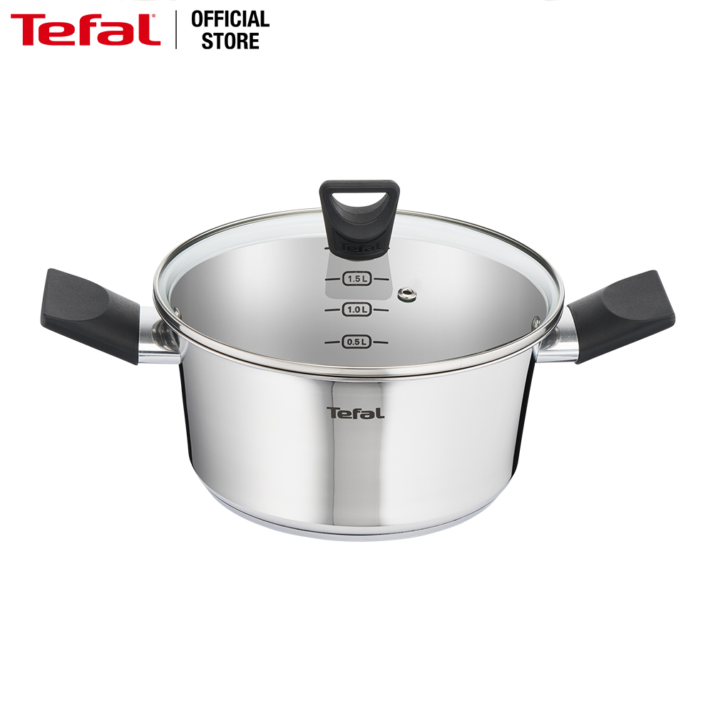 Nồi inox đáy từ Tefal Simpleo B9054695 24cm - Hàng chính hãng