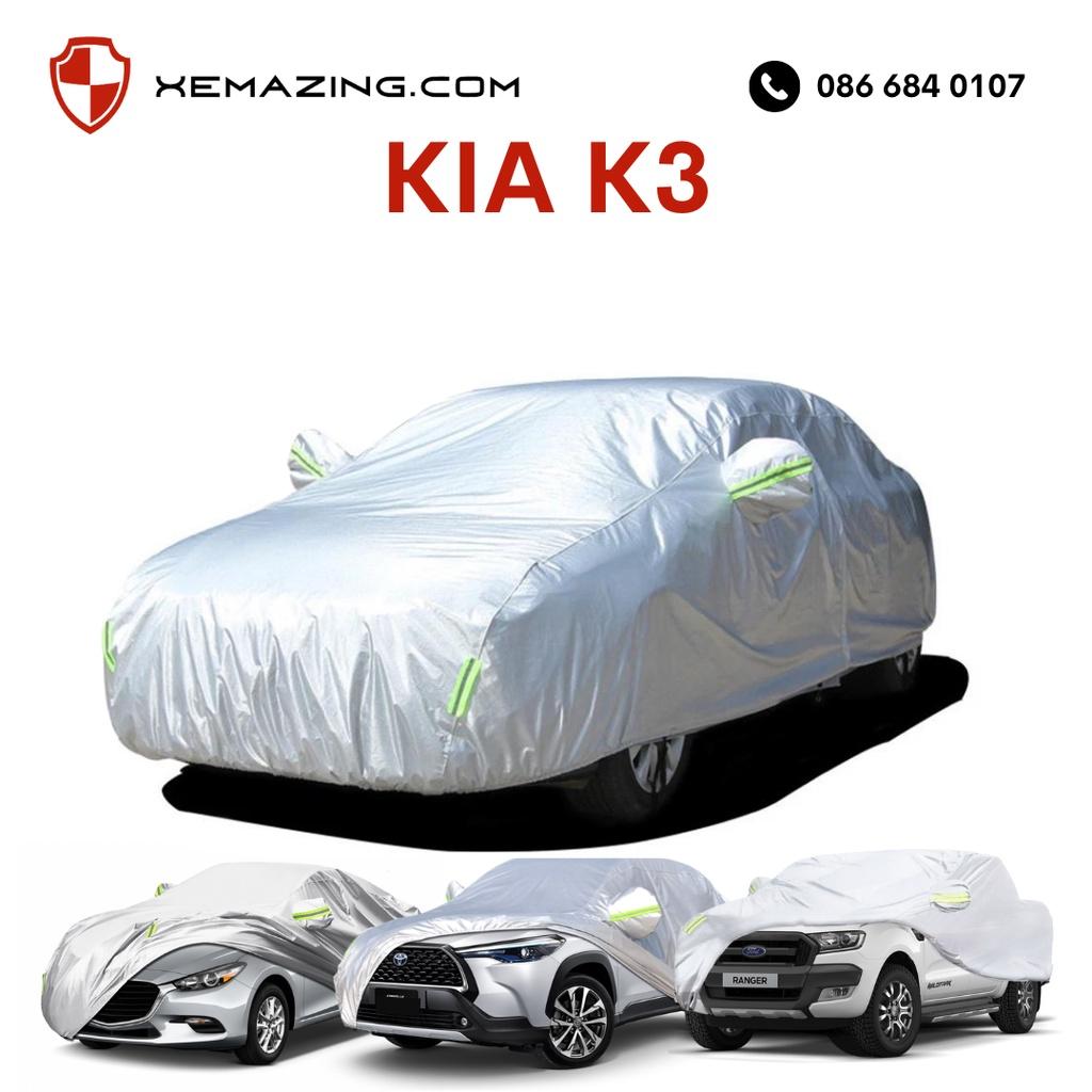 Bạt Phủ ô tô KIA K3 Nhãn hiệu XEMAZING