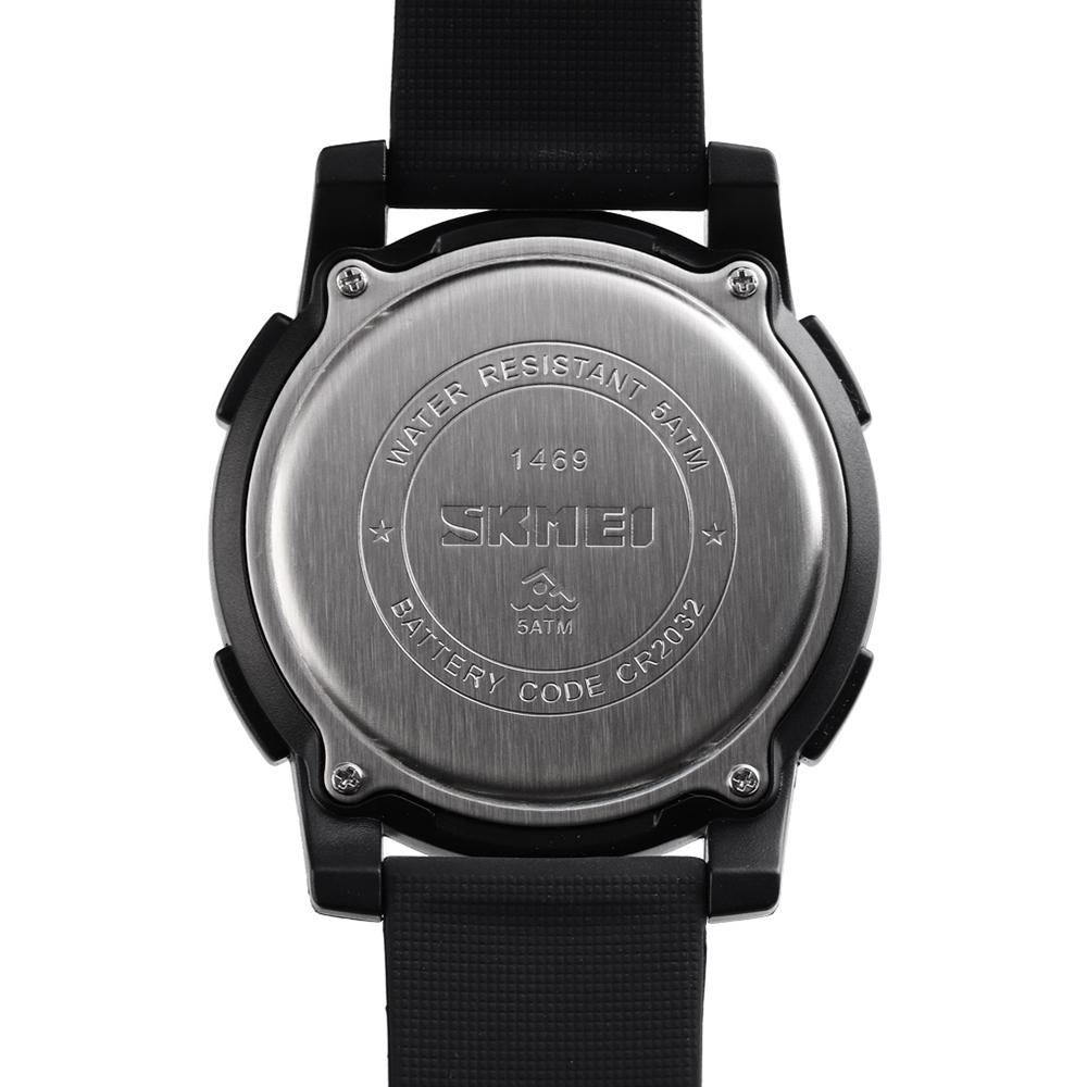 Đồng hồ kỹ thuật số SKMEI 1469 thể thao chống thấm nước có Máy đo bước đi Bộ theo dõi lượng calo Màn hình thông minh