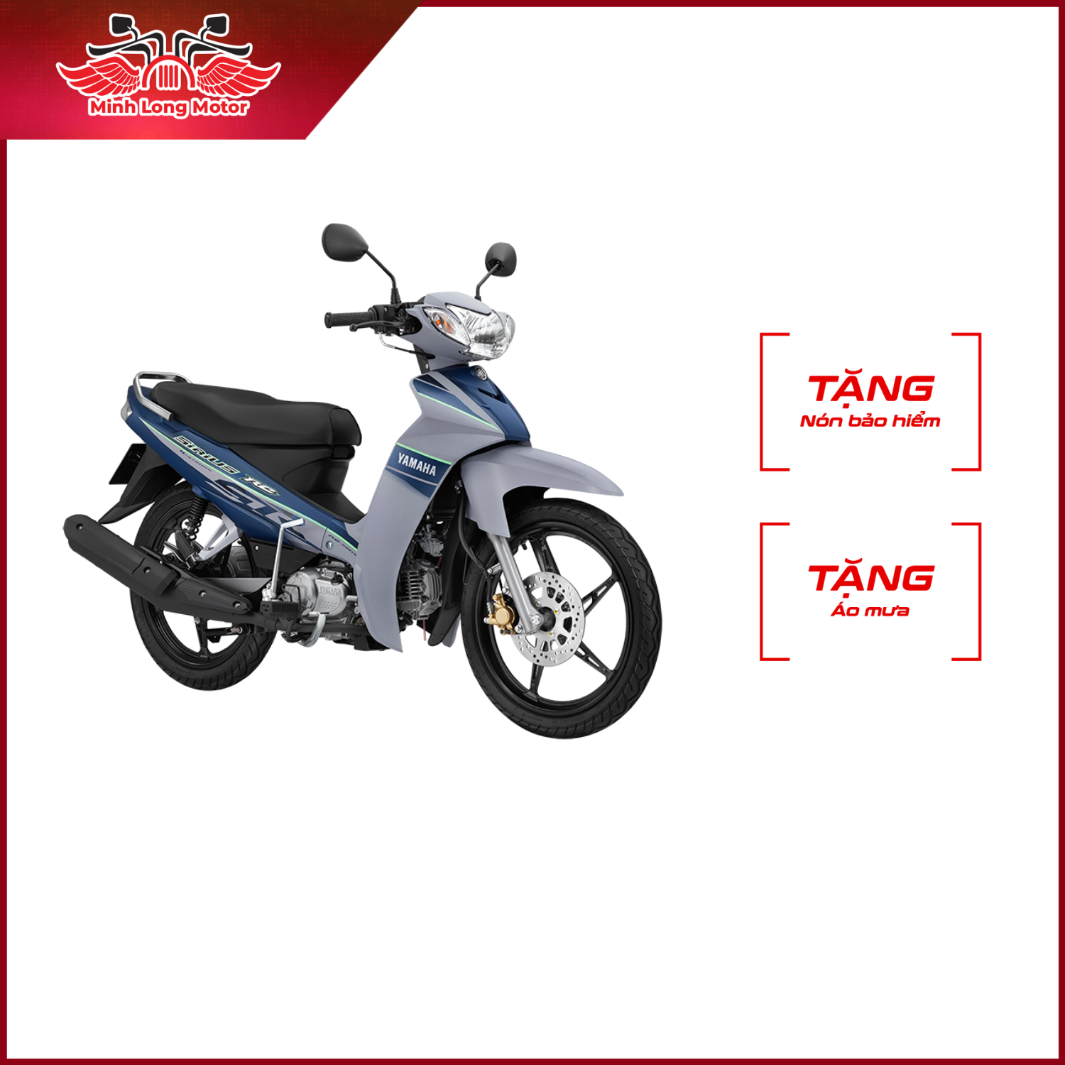 YAMAHA SIRIUS 2024 - Vành Đúc - Xanh Đen - 2024