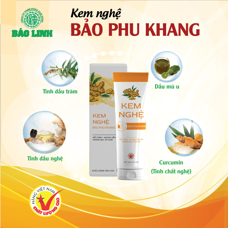 Kem Tinh Nghệ Bảo Phu Khang 20gram