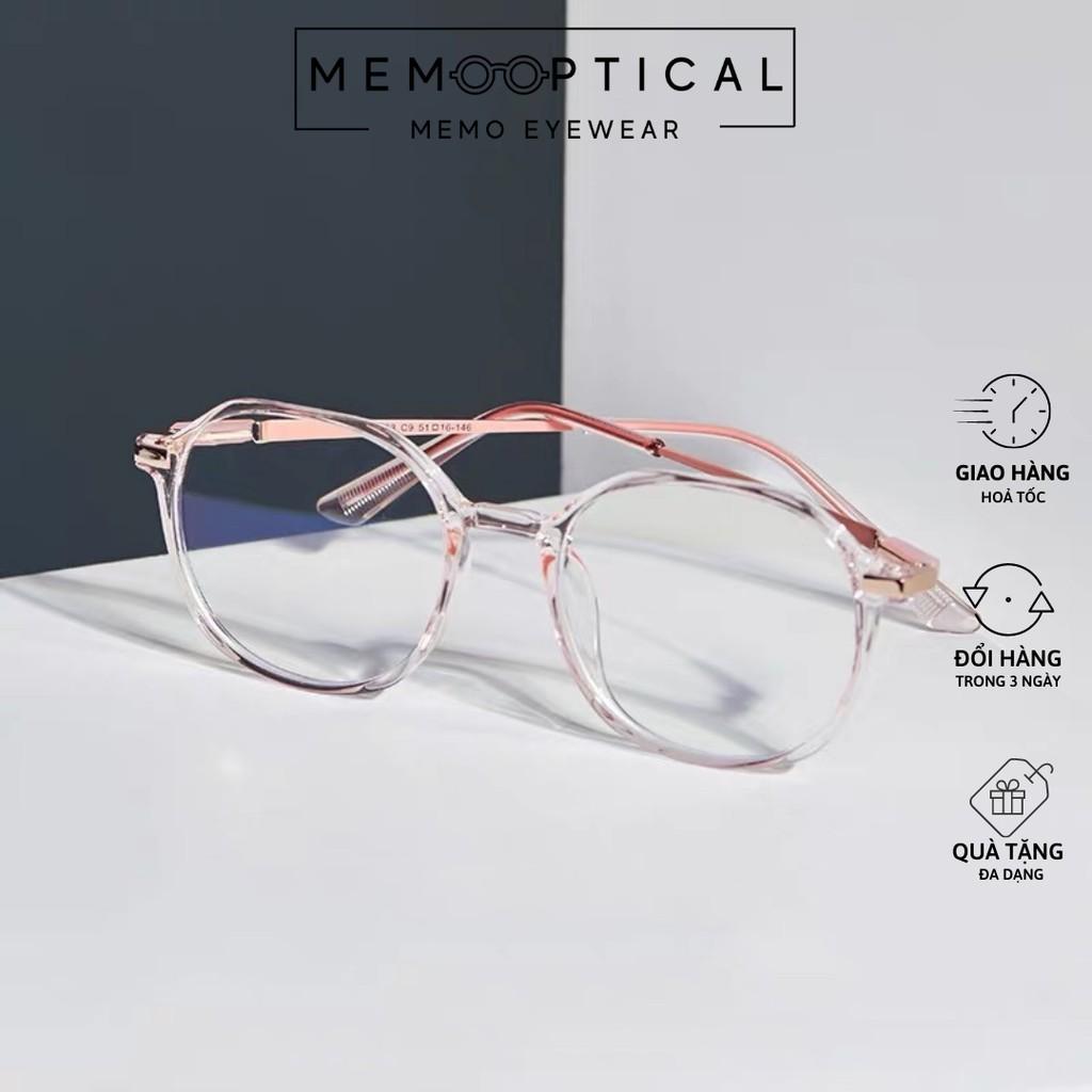 Gọng Kính Cận Hàn Quốc D253 - Kính Mắt Nam Nữ Phong Cách Hàn Quốc Memo Optical