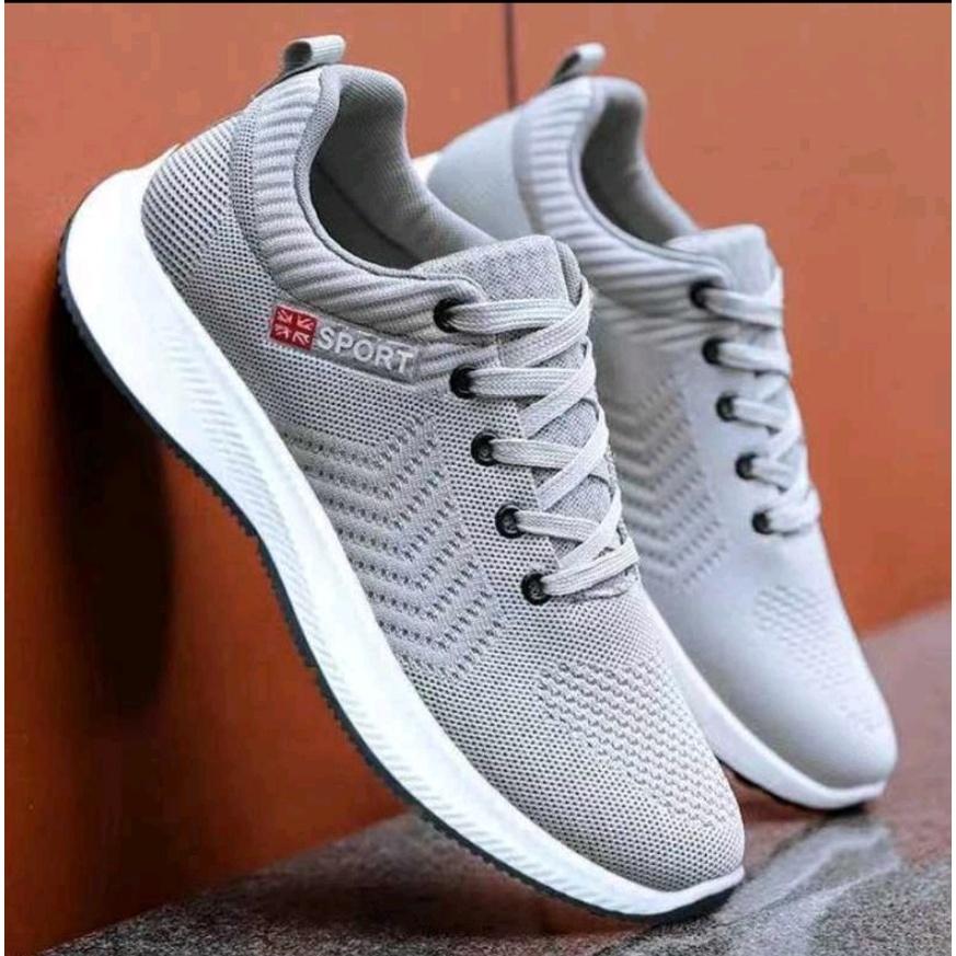 Giày Nam Sneaker,giày đi bộ,đi chơi, Thể Thao - A05B Màu đen đế cao su đúc