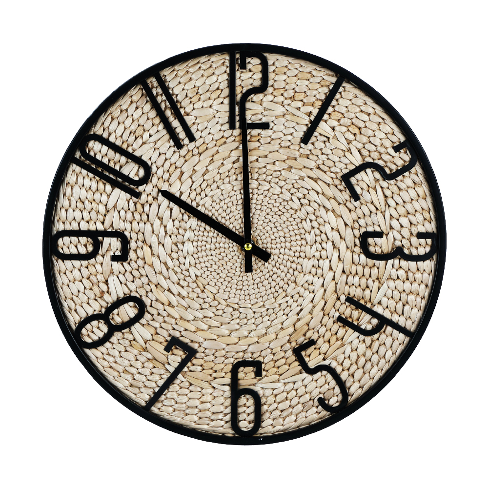 Đồng Hồ Treo Tường Cornnie 16&quot; Natural |Index Living Mall | Nội thất Thái Lan