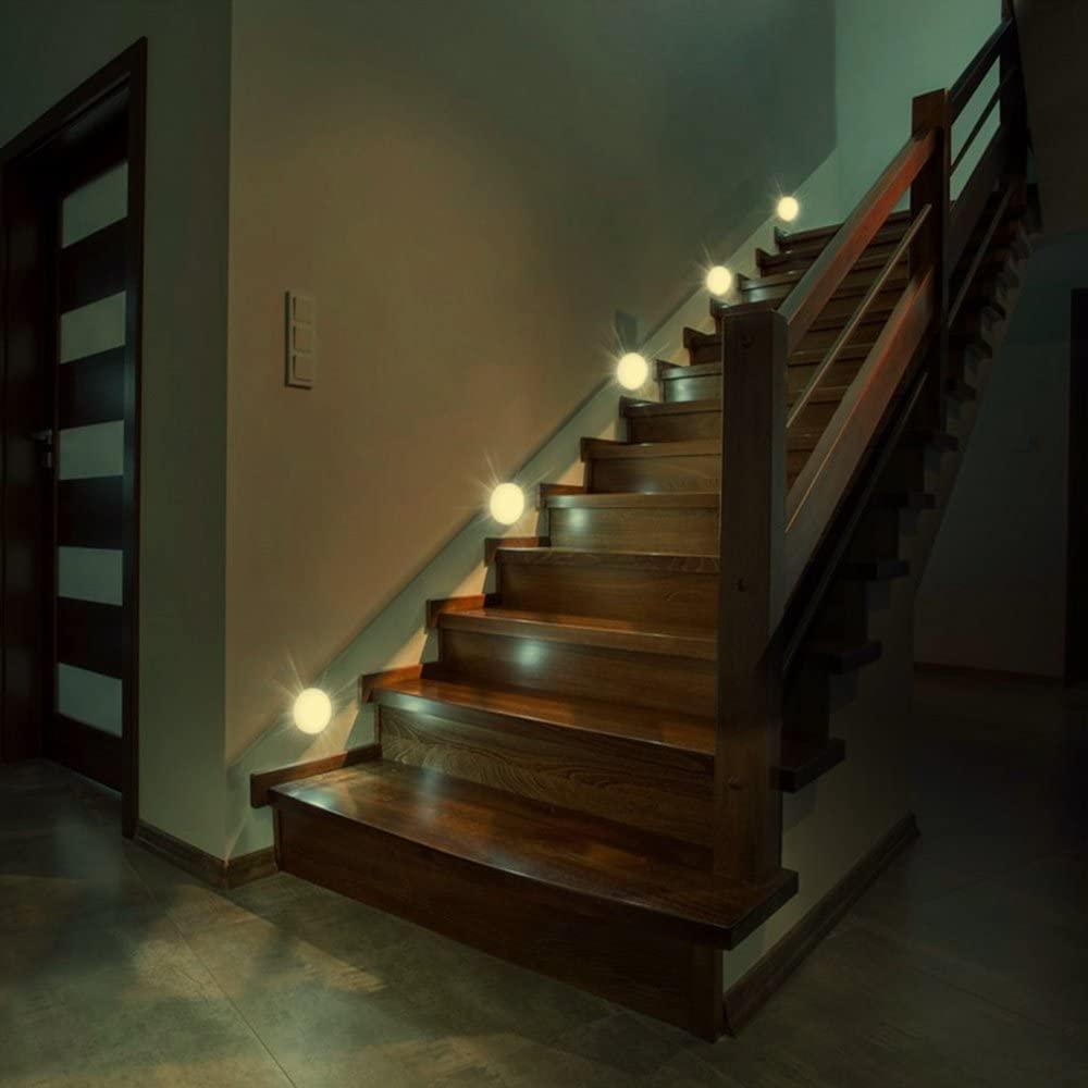 Đèn ngủ cảm biến chuyển động trong nhà, cảm biến chuyển động LED hoạt động bằng pin