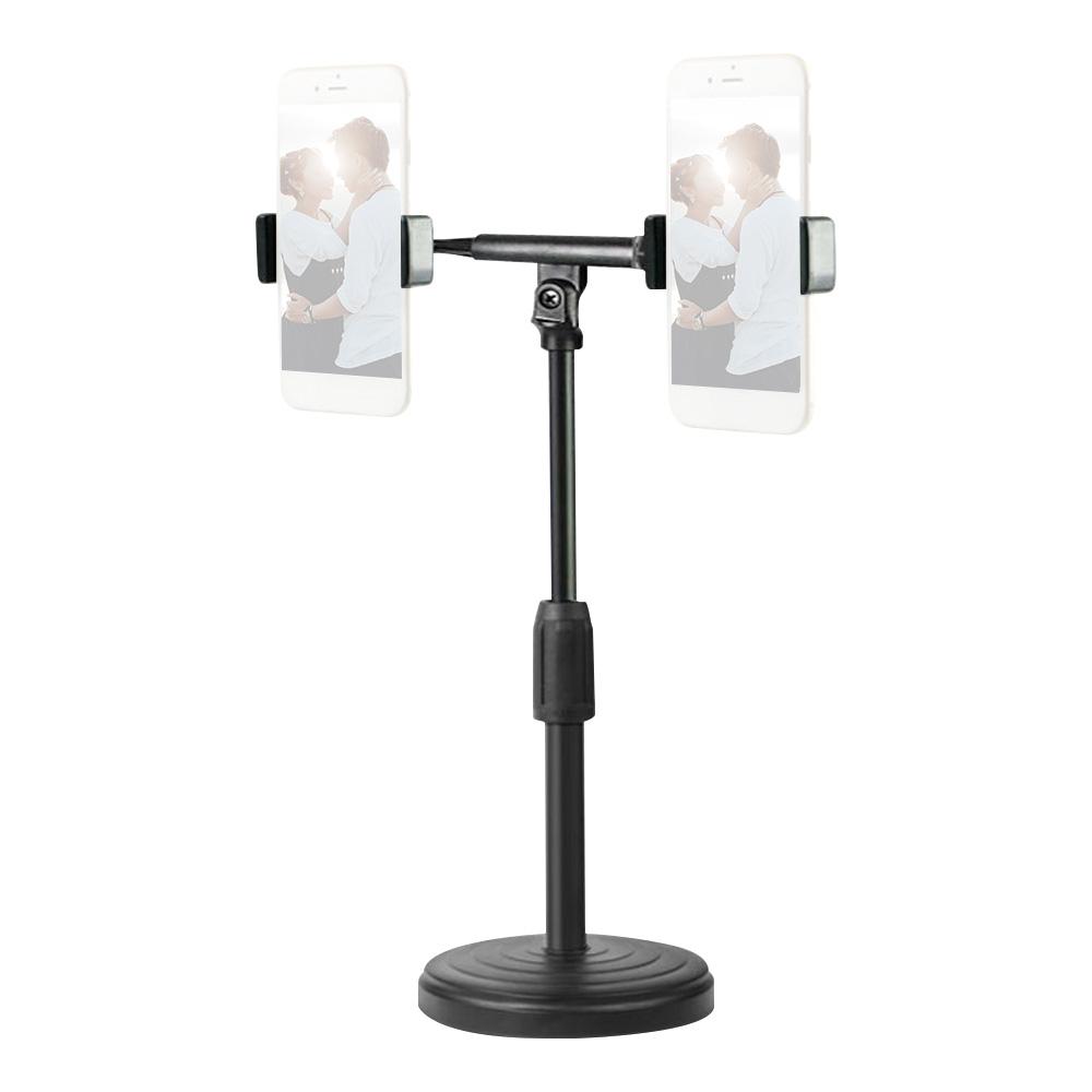 Giá đỡ điện thoại thông minh để bàn 22cm-32cm Chiều cao có thể điều chỉnh Xoay 360 ° để phát trực tiếp trực tuyến