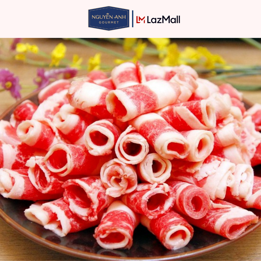 Ba chỉ heo cuộn Nguyên Anh hàng chuẩn xuất châu âu 500g