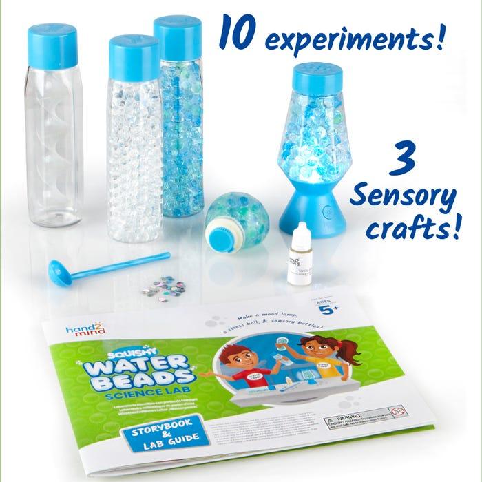 Educational Insights Phòng thí nghiệm khoa học mềm dính - Squishy Water Beads Science Lab