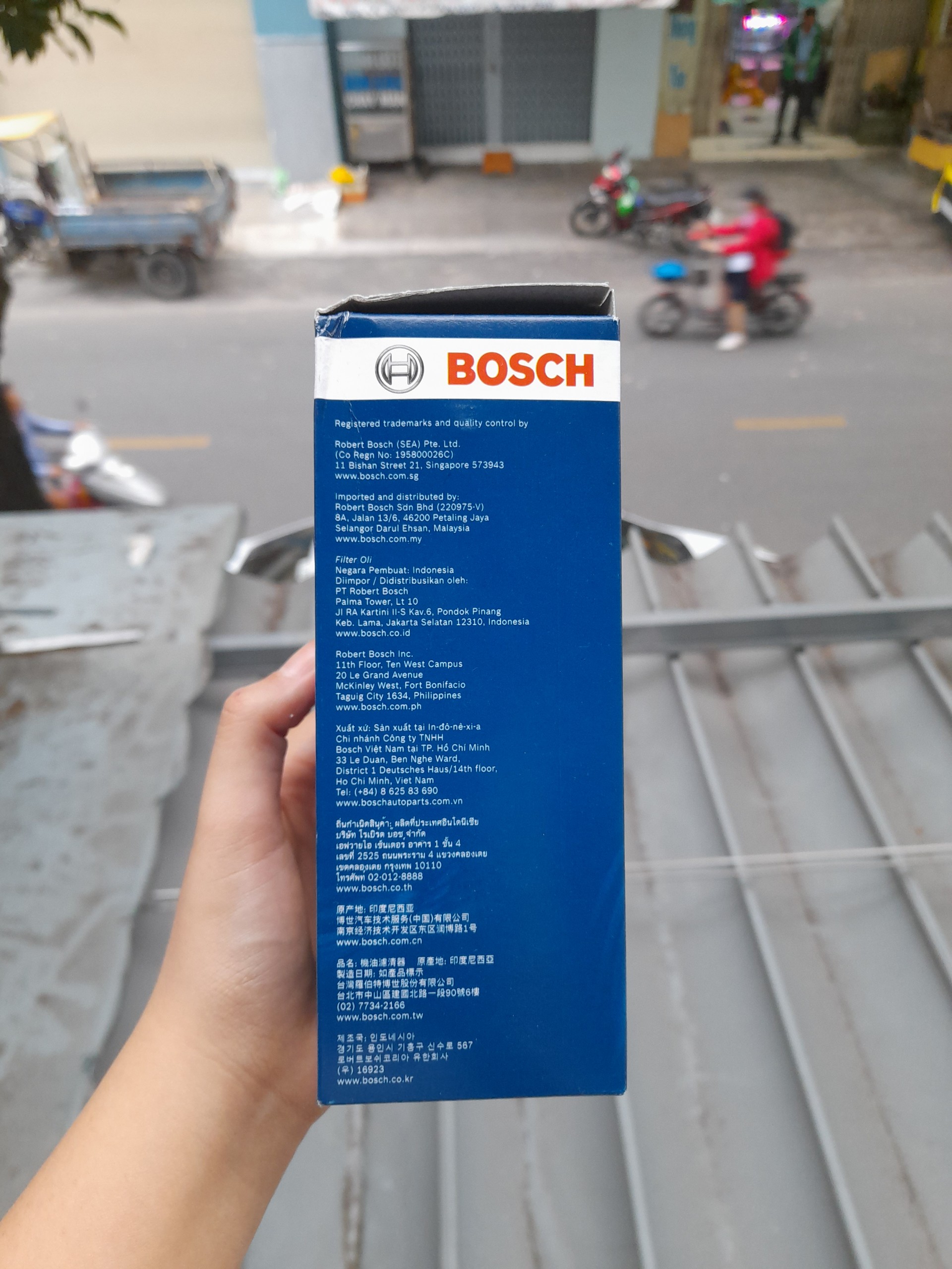Lọc Nhớt Động Cơ (Lỗi Lọc Giấy) BOSCH O0368|Dành Cho CHEVROLET Colarodo 2.5 ( 14-17); Colorado 2.8 (17-); Trailblazer.vv