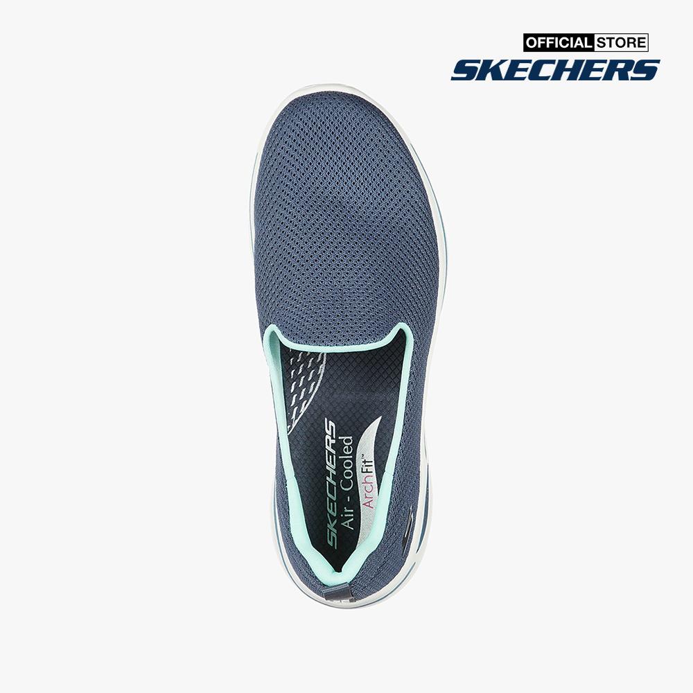 SKECHERS - Giày slip on nữ GOwalk Arch Fit 124401-BLU