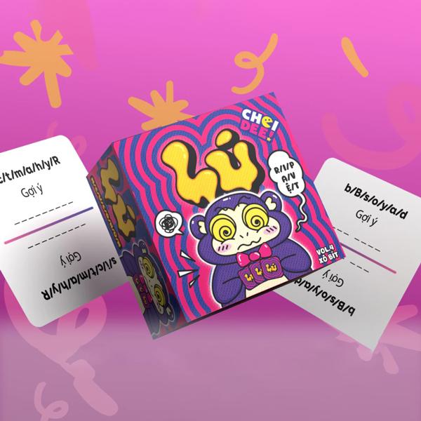 Boardgame Lú Choidee Vol.4 Xô Bít - Giải Đố Ngôn Từ Cực Lú