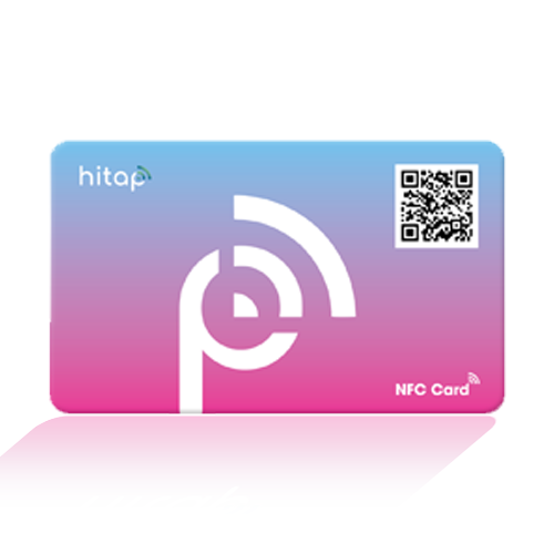 Danh thiếp thông minh NFC Pinky Gradient cá tính
