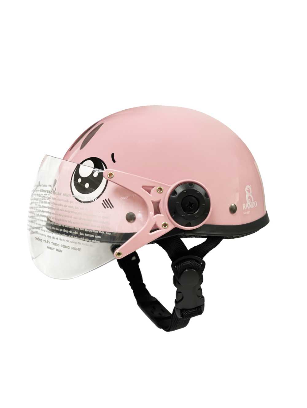 Nón Bảo Hiểm Trẻ Em Màu Hồng - CHPM-03-PINK