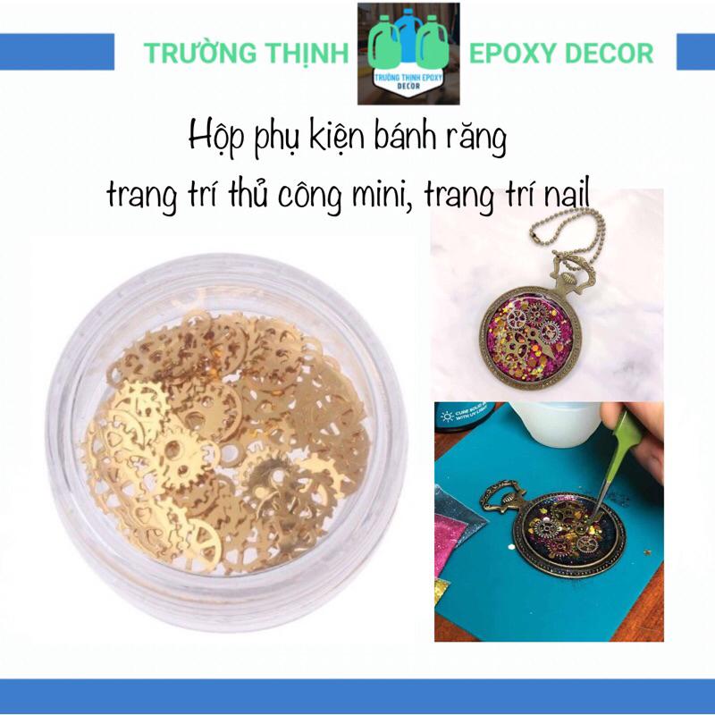 Hộp Bánh Răng Mini 4-6mm Trang Trí Thủ Công, Trang Trí Nail - Trường Thịnh Sài Gòn