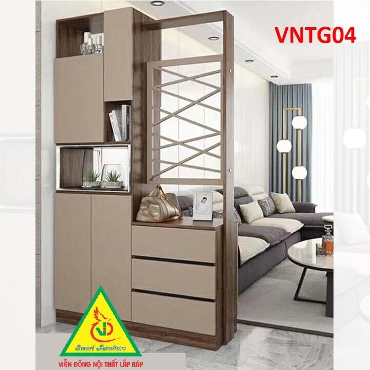 TỦ TRANG TRÍ KIÊM VÁCH NGĂN PHÒNG VNTG04