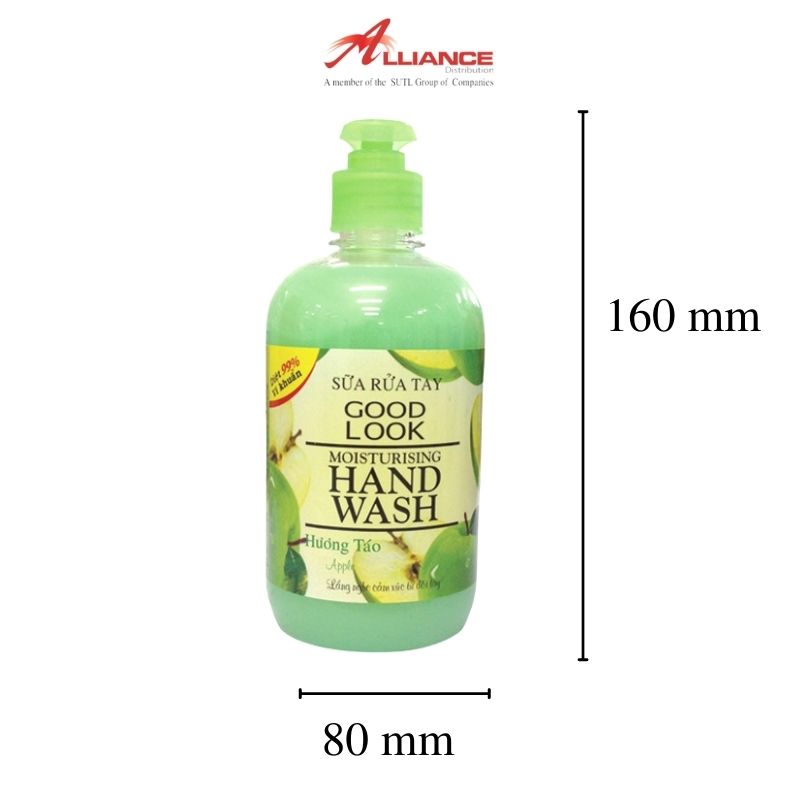 Sữa Rửa Tay Hương Táo Good Look (500ml)