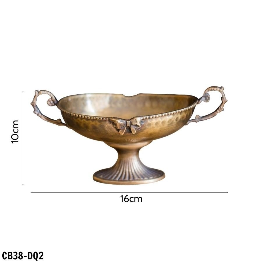 Đĩa quả thuần đồng phong cách tân cổ điển CB38-DQ2