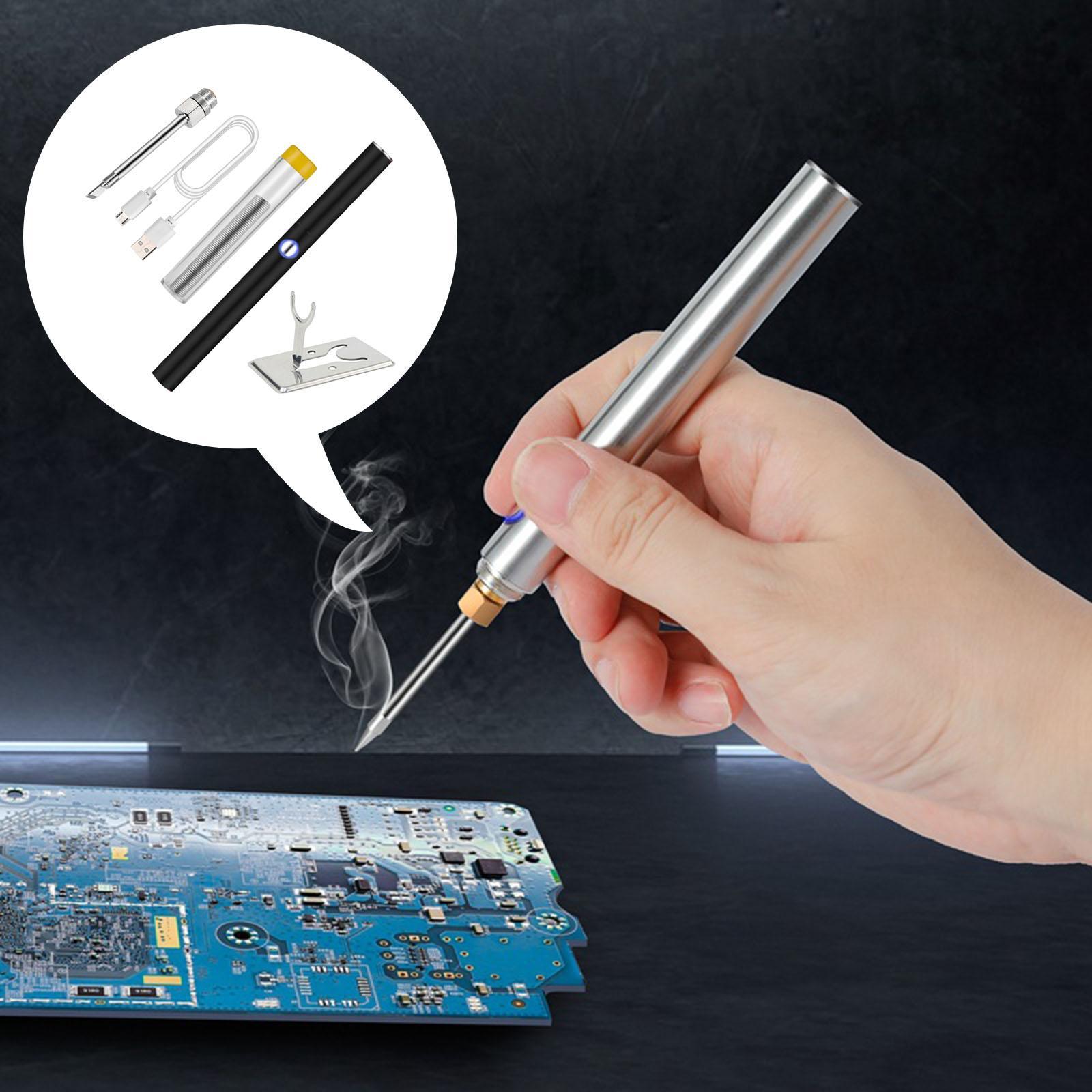 Soldering Iron Kit with Tips Welding Tool for Welding and Soldering indoor and outdoor