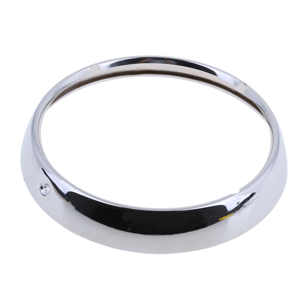 Motorcycle 7" Headlight Trim Ring for Harley Electra Street Glide Touring