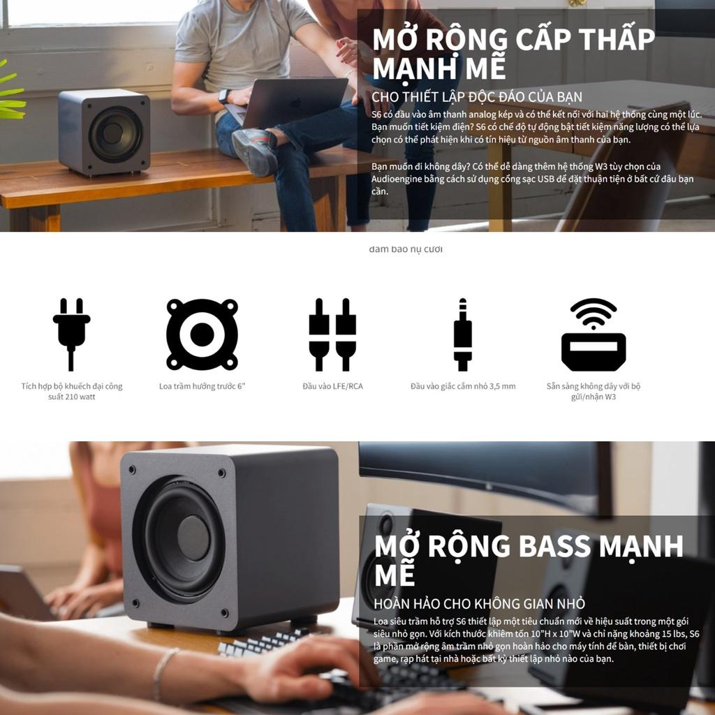 Loa Subwoofer Audioengine S6  - Hàng Chính Hãng