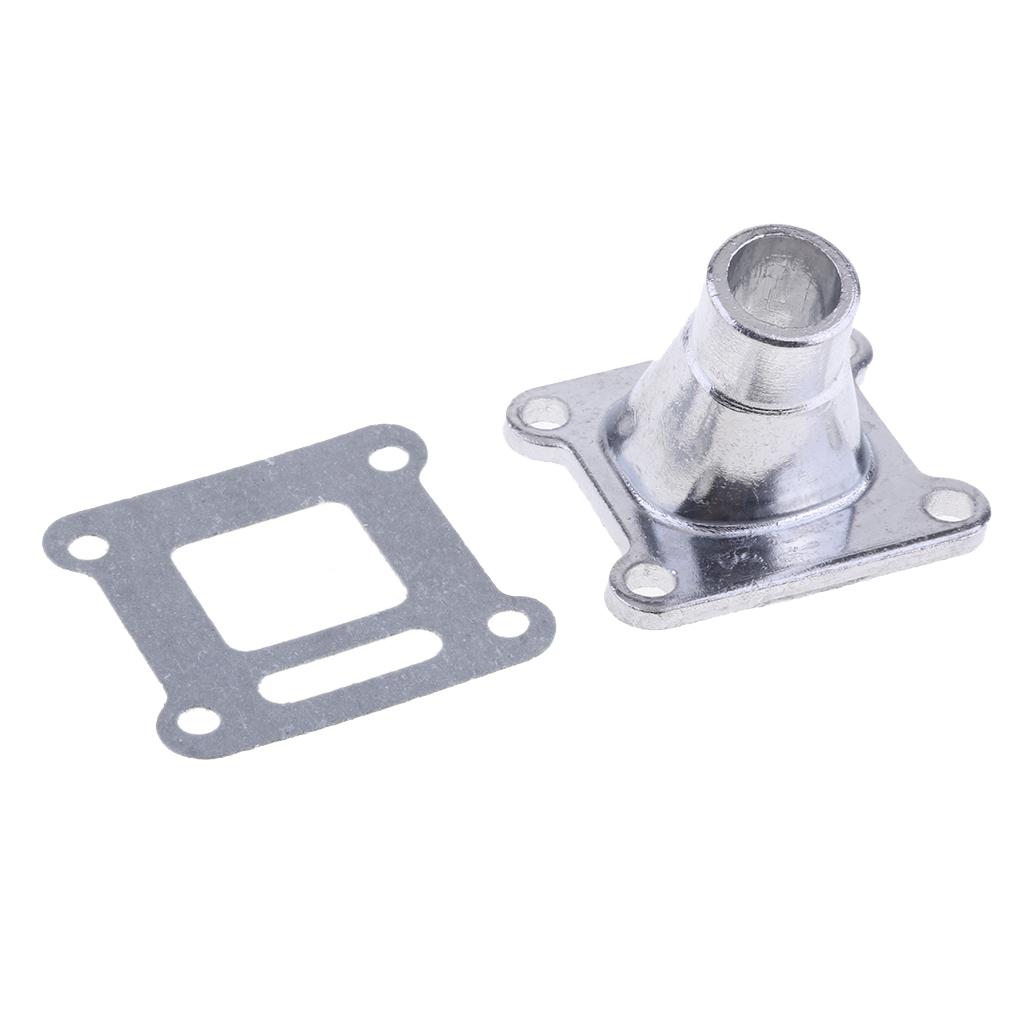 Carb Manifold Adaptor&Gasket For 49cc 2 Stroke Kids Mini Quad Dirt Bike ATV