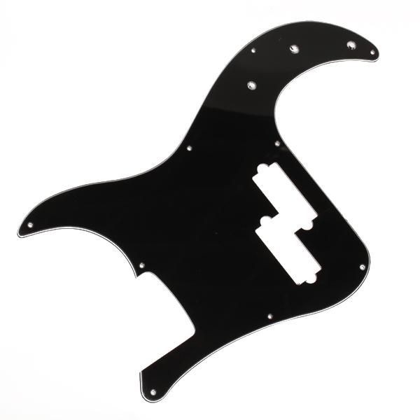 Black  9 Holes Pickguard PVC Anti-scratch For  Guitar Parts