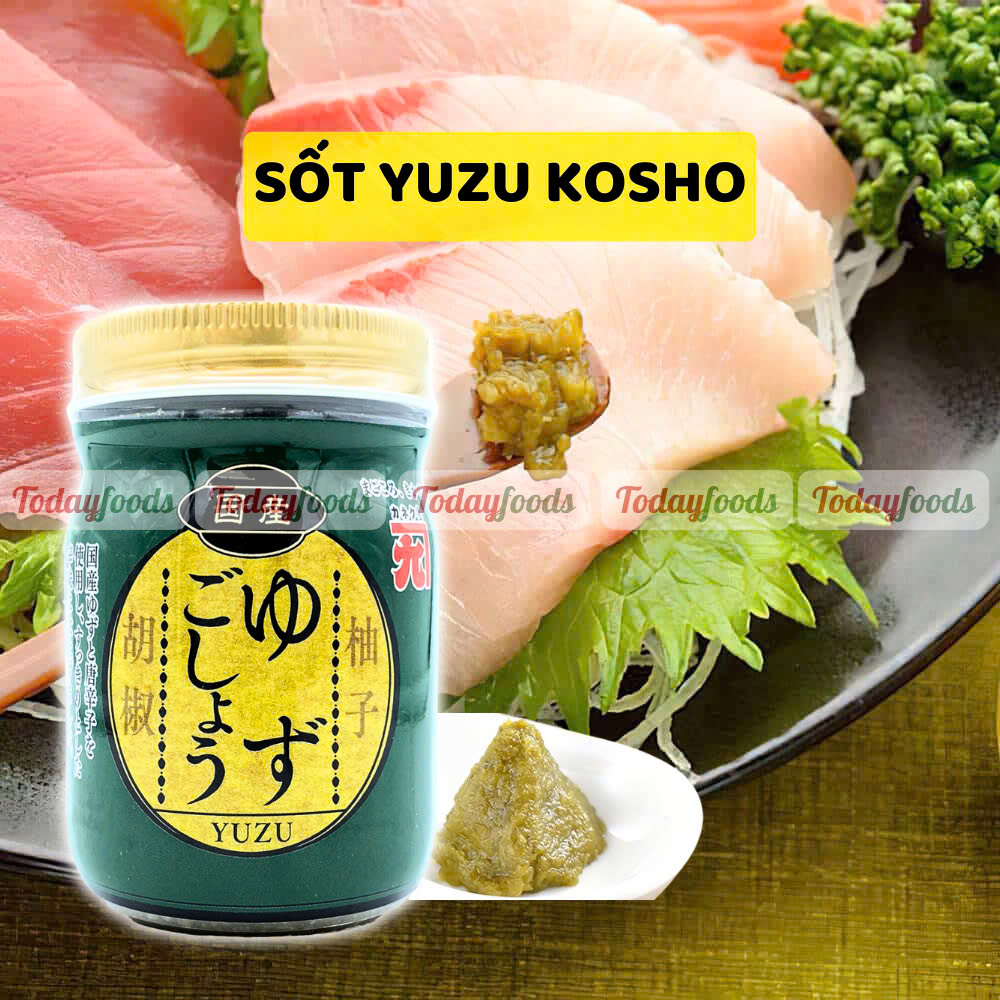 Sốt Muối Ớt Xanh Yuzu Kosho Nhật Bản ( Kaneku ) 160G