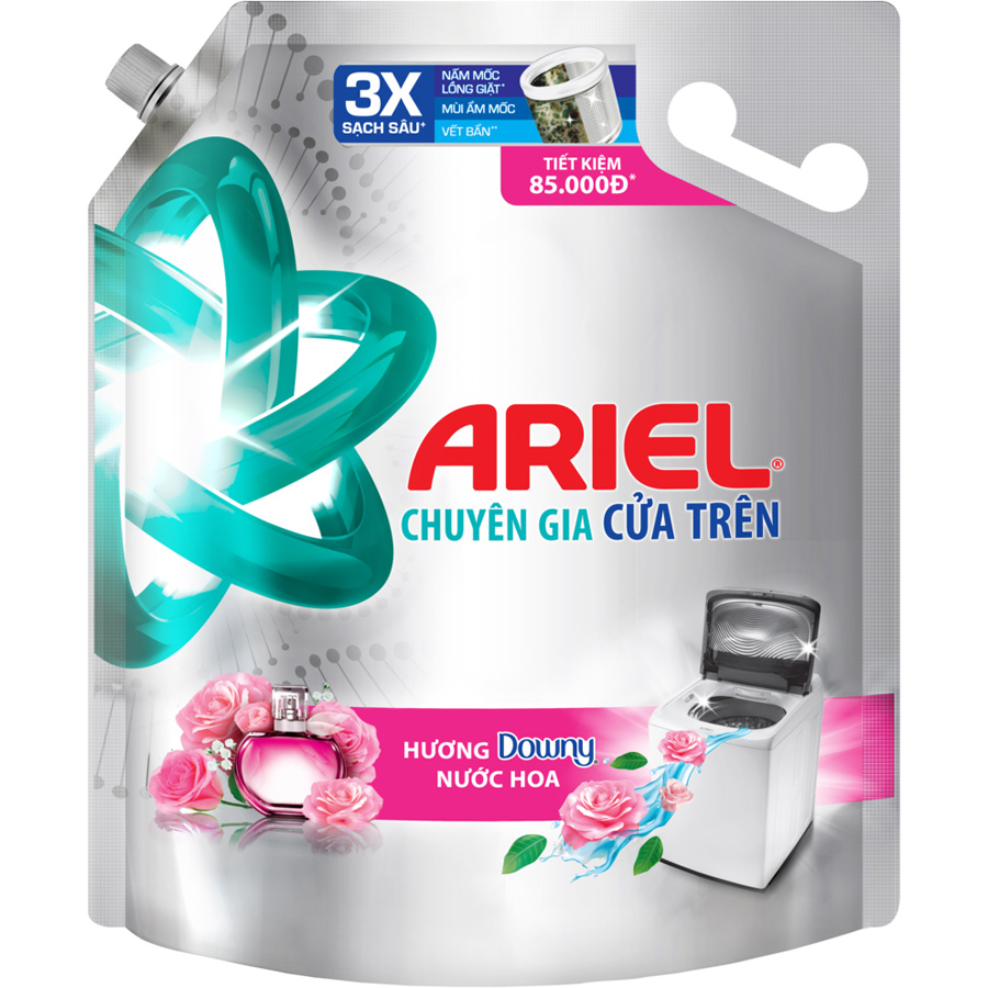 Combo 2 Nước Giặt Ariel Matic Hương Downy 3.2kg