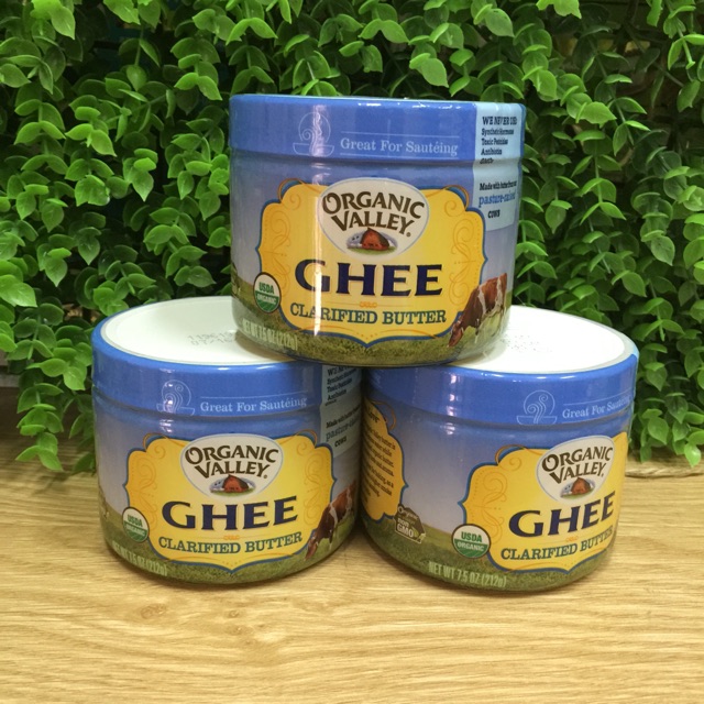 Bơ GHEE hữu cơ Organic Valley của Mỹ 212g - Organic Valley Ghee Butter 212g