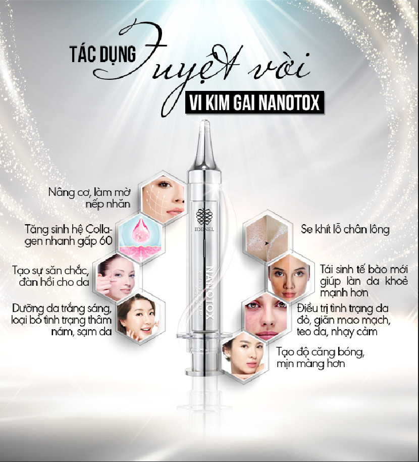 Vi kim gai Nanotox Altum Peptide IDENEL 10ml - Hàn Quốc