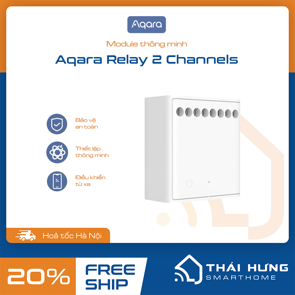 Module công tắc thông minh Aqara T1 zigbee, phiên bản quốc tế, hàng chính hãng