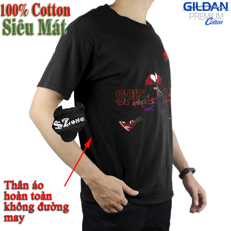 Áo Phông Nam Cotton 100% In Hình 3D Cao Cấp Có Big Size - Áo Thun Nam Ngắn Tay Chất Mát Mùa Hè SZone PM68