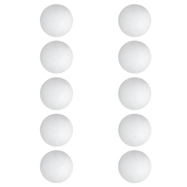 0 Pieces EVA Foam Golf Swing Exercises Practice Training Balls White