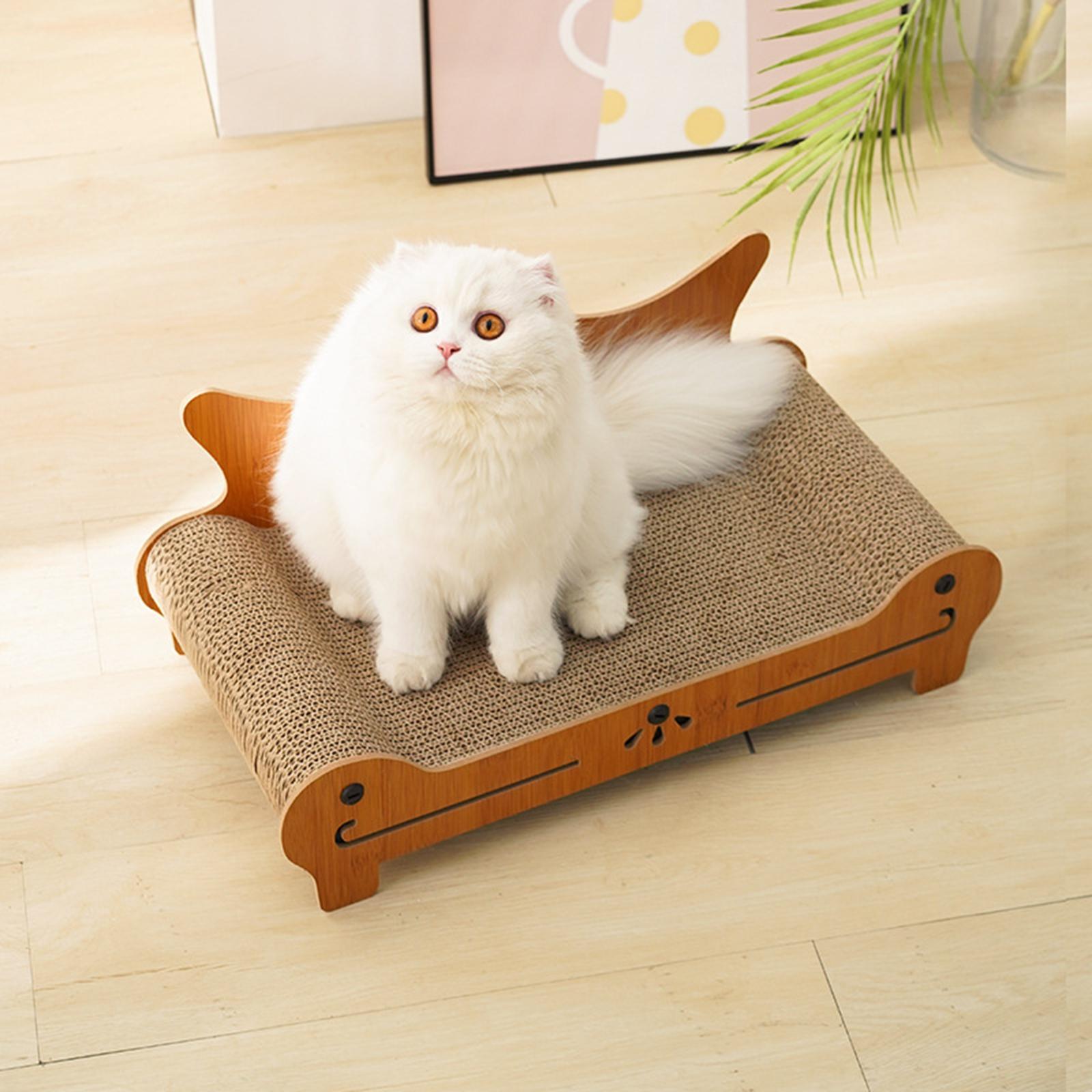 Cat Scratch Sofa Cat Scratcher Pad Corrugated Cardboard Mat for kitty