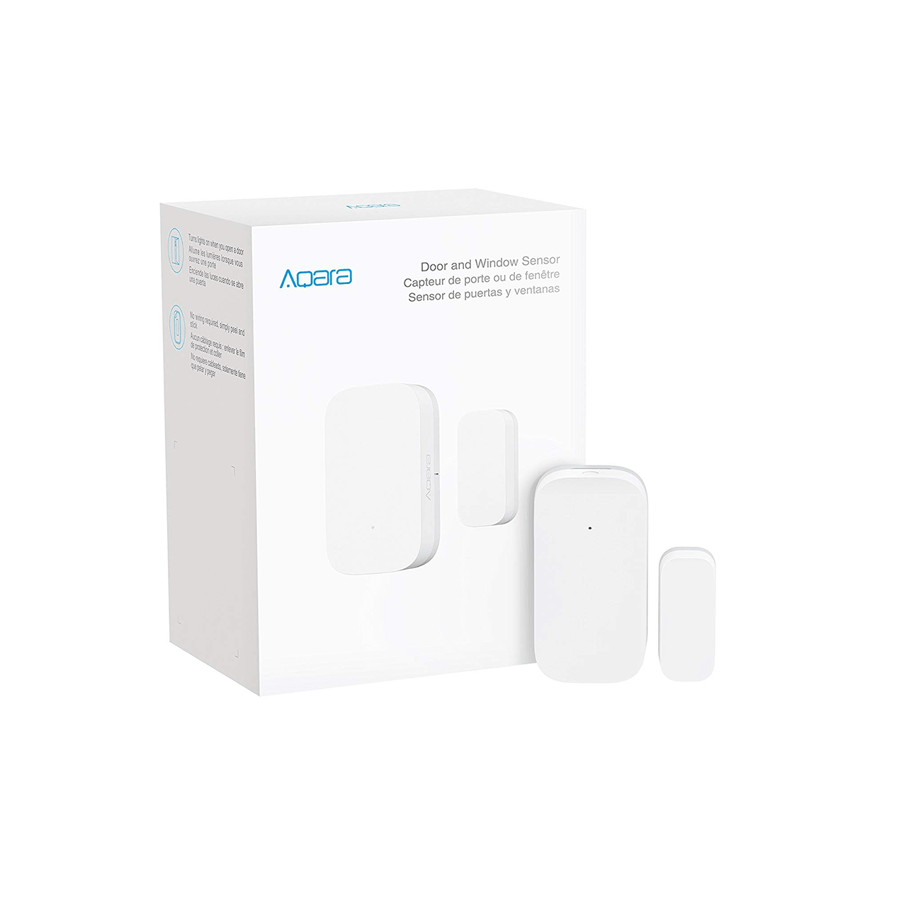 Cảm biến cửa ra vào và cửa sổ Aqara door and window sensor MCCGQ11LM, hỗ trợ Apple HomeKit