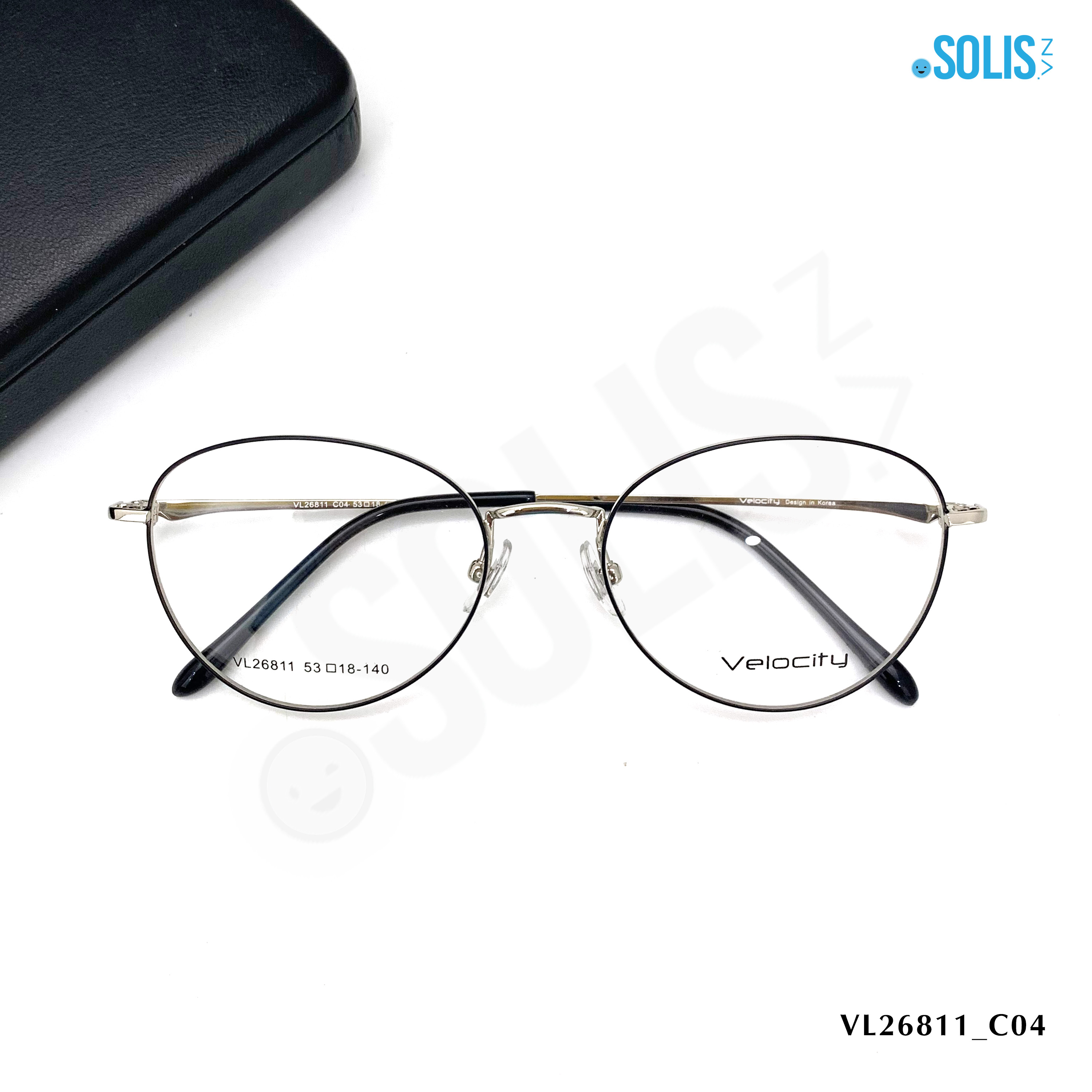 Gọng kính KL Velocity VL26811 - KÍNH KIM LOẠI HIỆU VELOCITY VL26811 KÍCH THƯỚC 53-18-140